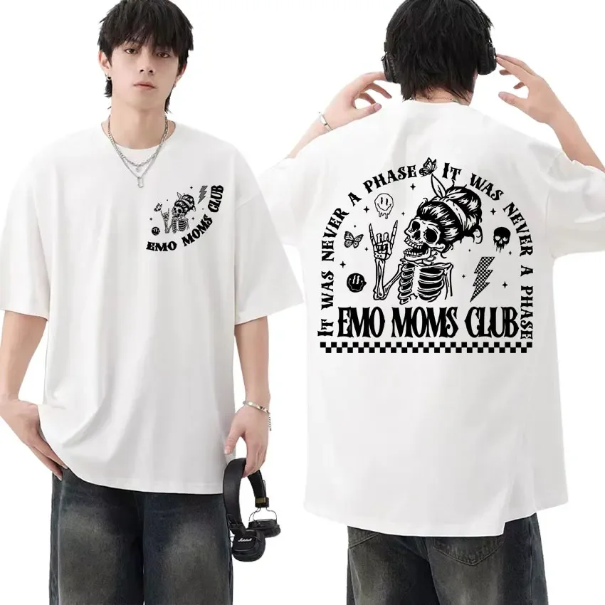 Футболка мужская с рисунком скелета-качалка забавная модная Готическая