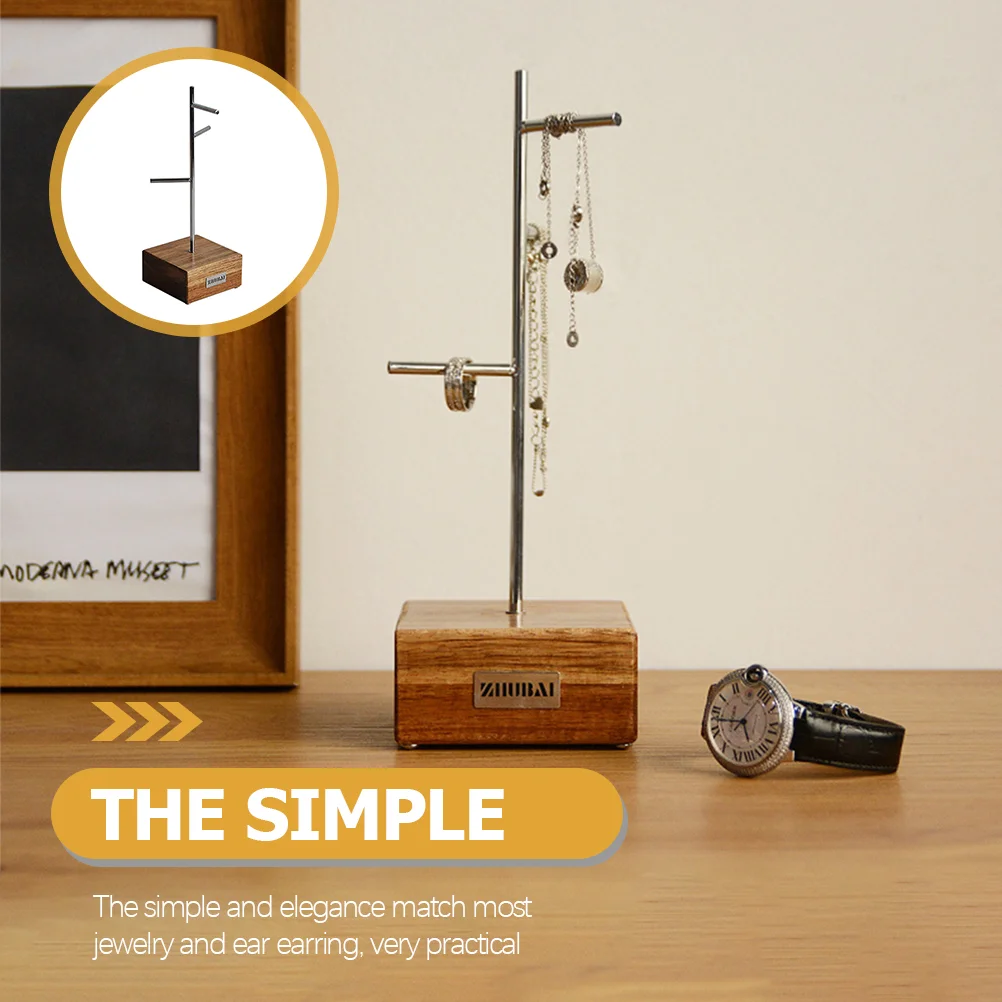 Tree Stand Necklace Ring Holder Organizer Neck Chain Earring Display Stand Towers for Home Shops