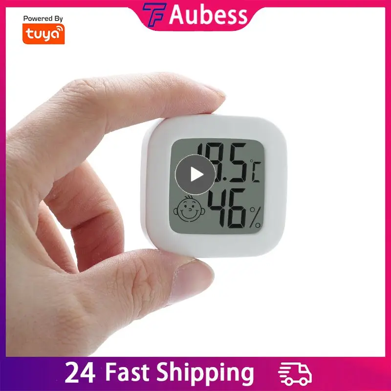 

Indoor Wireless Temperature Sensor Real-time Monitor Humidity Detection Mini Thermometer Sensor Thermometer Detector