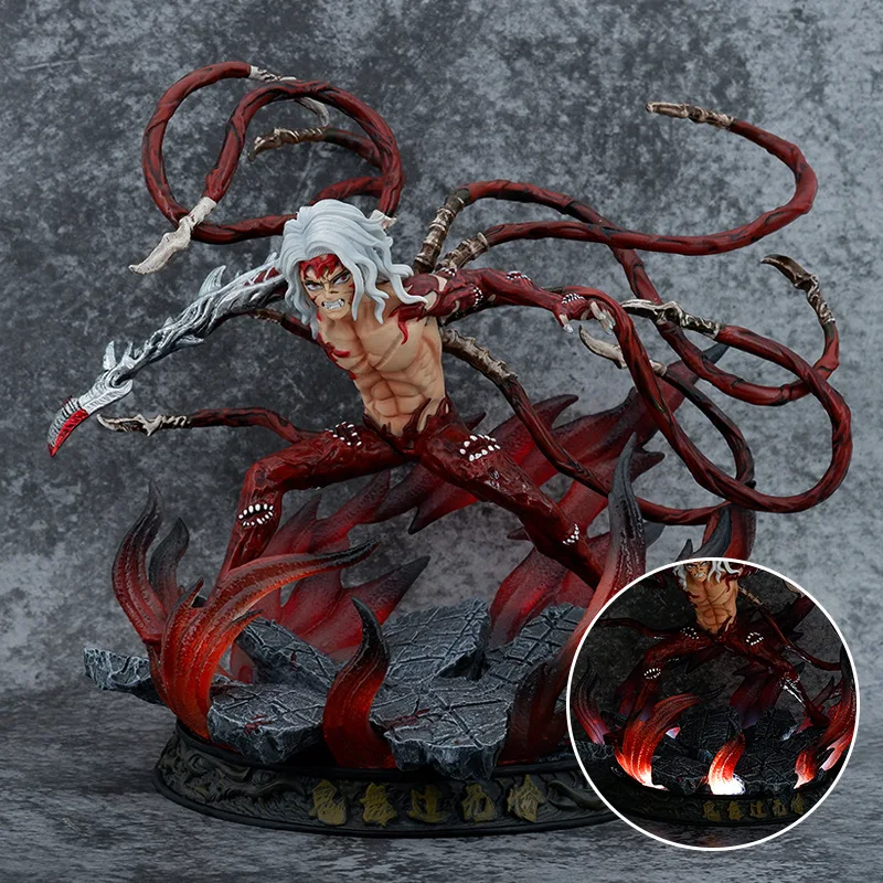 

Demon Slayer Kibutsuji Muzan 30cm Statue Figure Model Toys with LED