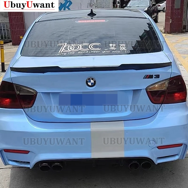 Карбоновый спойлер для заднего крыла BMW E90 3 серии 2005 - 2011 M4 STYLE оптовая продажа