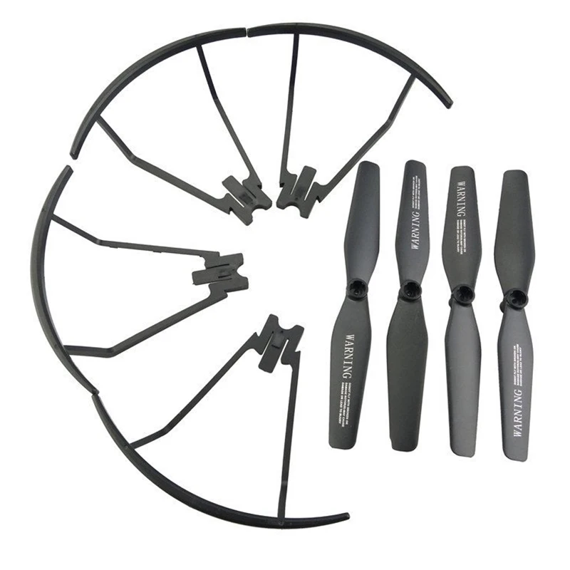 

Upgraded Main Blade Propellers for TIANQU VISUO XS809 XS809HC XS809HW XS809W Drone CCW CW Propeller Guard Protectors Replacem