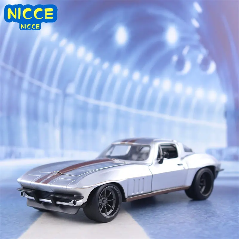 

Nicce Jada 1:24 1966 CHEVY CORVETTE High Simulation Diecast Car Metal Alloy Model Car Children's Toys Collection Gifts J285