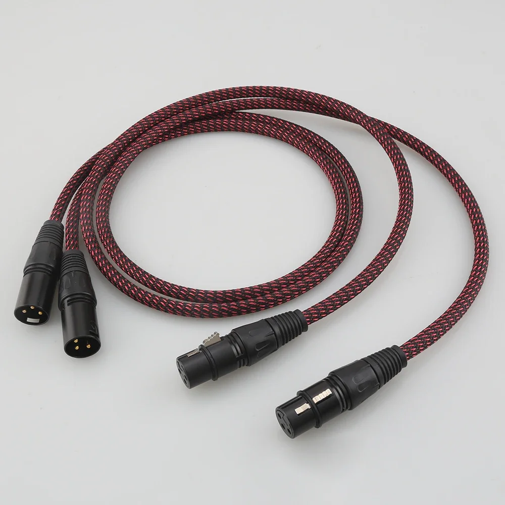 Аудиокабель Audiocrast Hi End HIFI XLR Сбалансированные аудиокабели с медными оловянными