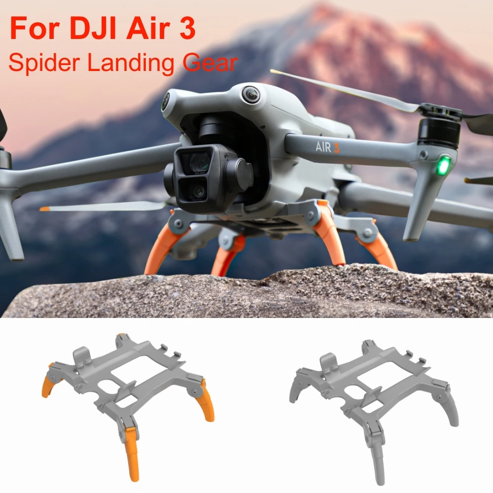 

For DJI Air 3 Elevated Tripod Accessories Foldable Spider Integrated Landing Gear Drone Protection Bracket