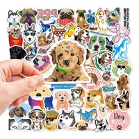 103050pcs cute animal dog cartoon stickers diy laptop suitcase scrapbook phone stationery graffiti car decal kids sticker toys