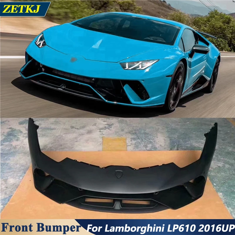

Unpaited FRP Front Bumper Lip Protector For Lamborghini Huracan LP580 LP610 Facelift LP640 Racing Style 2016 Up Modification