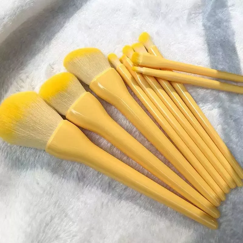 

NEW2023 10PCS Makeup Brushes Set Colorful Brushes Foundation&Powder&Blush Fiber Brushes Face Lip Eyeshadow Brushes Beaut
