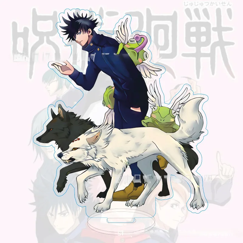 Anime Spell Return Battle Acrylic Stand Ryomen Sukuna Geto Suguru Satoru Gojo Fushiguro Megumi Signboard Model Desktop Decor Toy