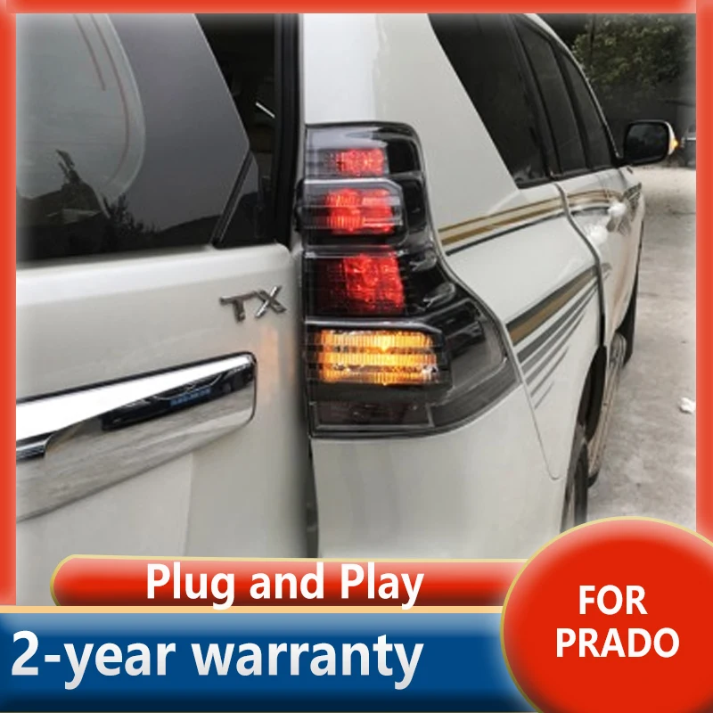 

Tail Lamp For LC150 GRJ150 Rear Taillights For TOYOTA PRADO 2010-2017 LED Taillight assembly