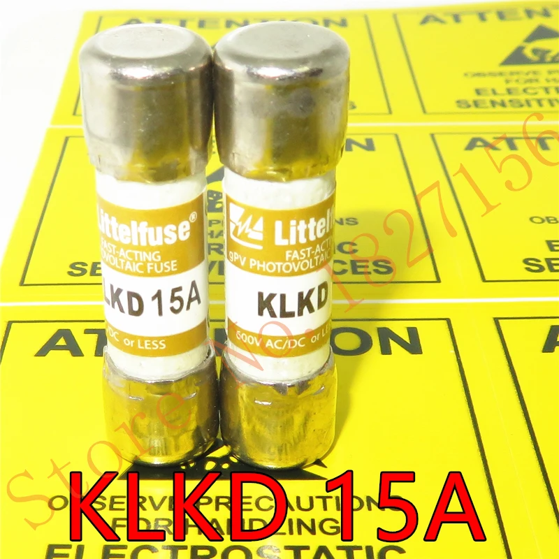 

5PCS KLKD 15A American Littelfuse10*38 fast fuse / original imported fuse 15A600V