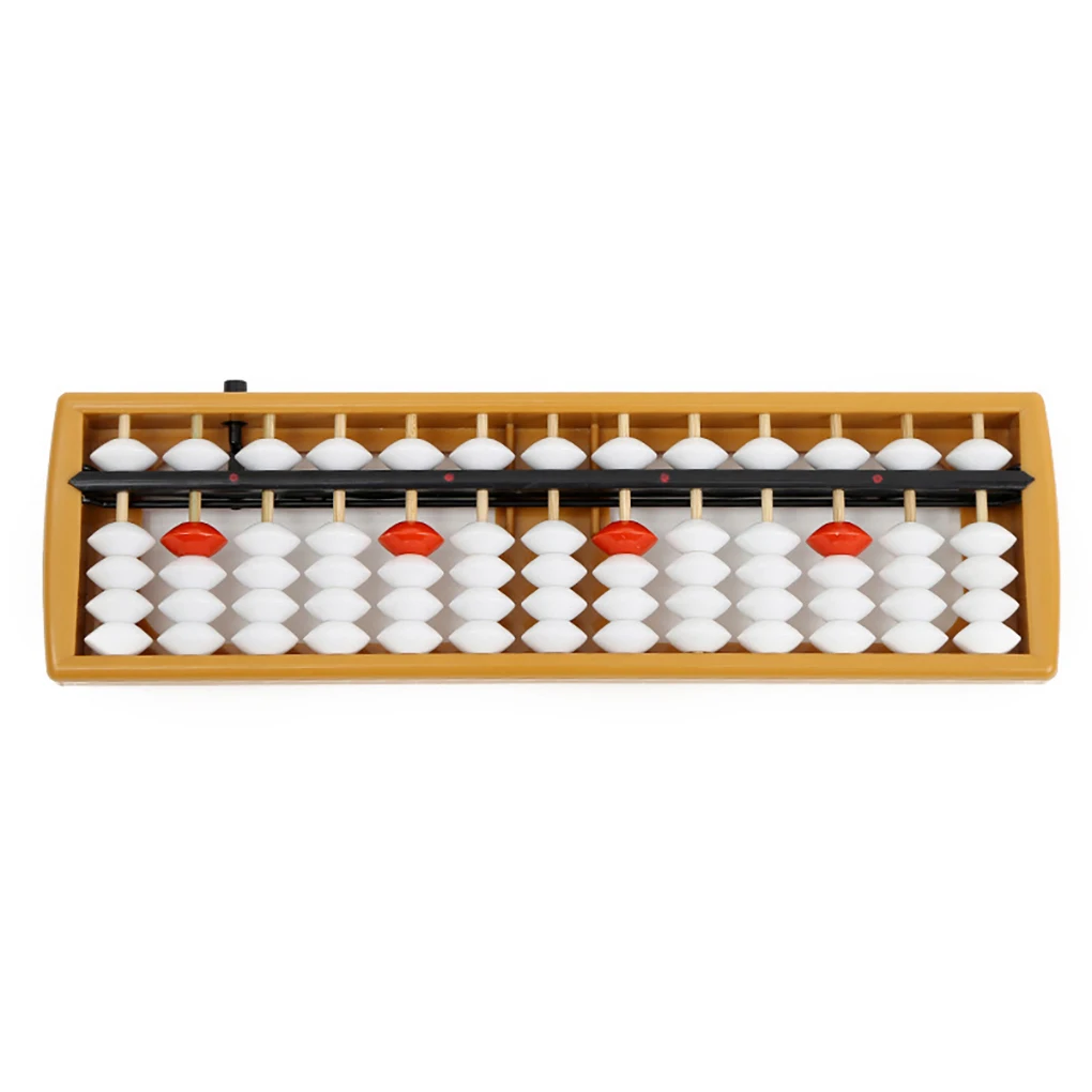 

Abacus Toy 13 Column Early Educational Home Kindergarten Calculator Math Teaching Aids Play Toys Birthday for Students