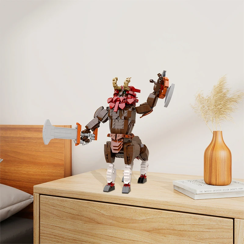 

Конструктор Moc Zeldaed Lynel Bokoblin, игрушка для детей
