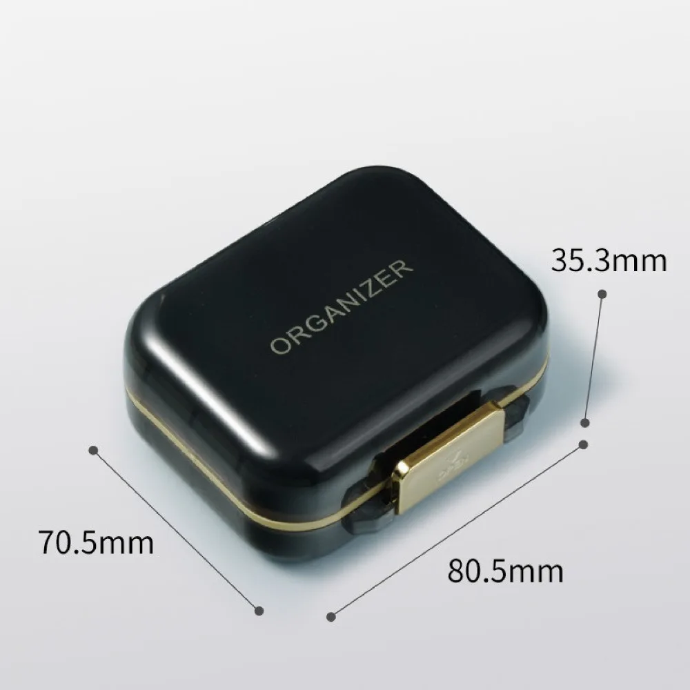 

Пластиковая мини-коробка для таблеток