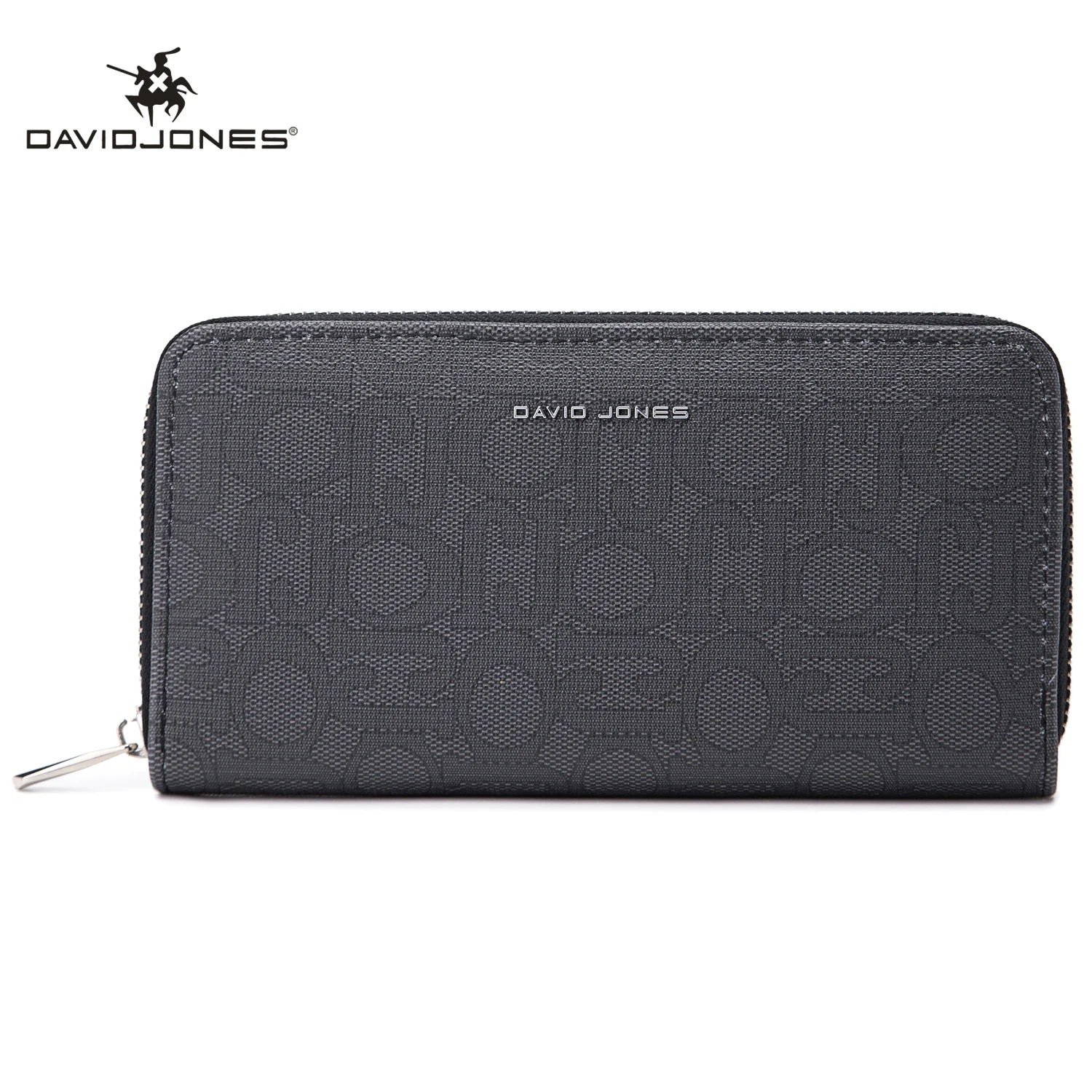 

David Jones Wallets for Women Fashion Coin Clutch New Wristlet Wallet Phone Portfel Damski Card Holder Ladies Women's Purses