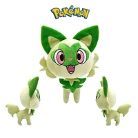pokemon green fox plush toy sprigatito plush doll jumbo peep plushies green fox stuffed toys kawaii anime plushs doll toy gift