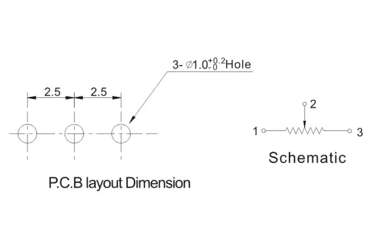 20 шт. потенциометр джойстика F10KV4 B100Kb-1 игровая консоль с имитацией Φ Z-axis T16000M