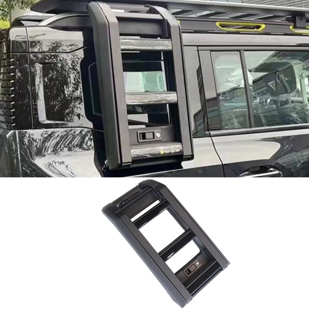 Для Chery Jetour Traveler T2 2023 2024 боковая лестница для автомобиля складная на заднее окно