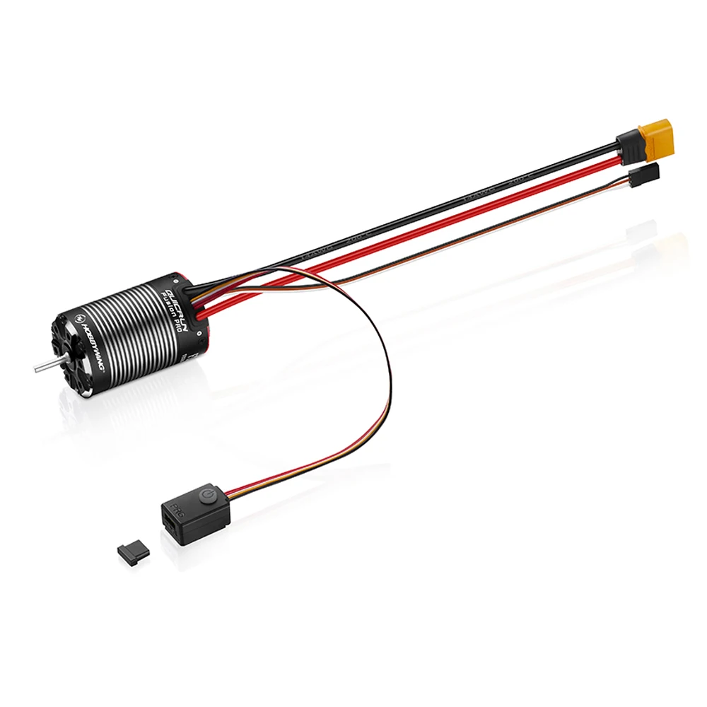 Новый бесщеточный сенсорный двигатель HobbyWing quirun Fusion Pro 540 2300KV встроенный 60A ESC 2 в 1