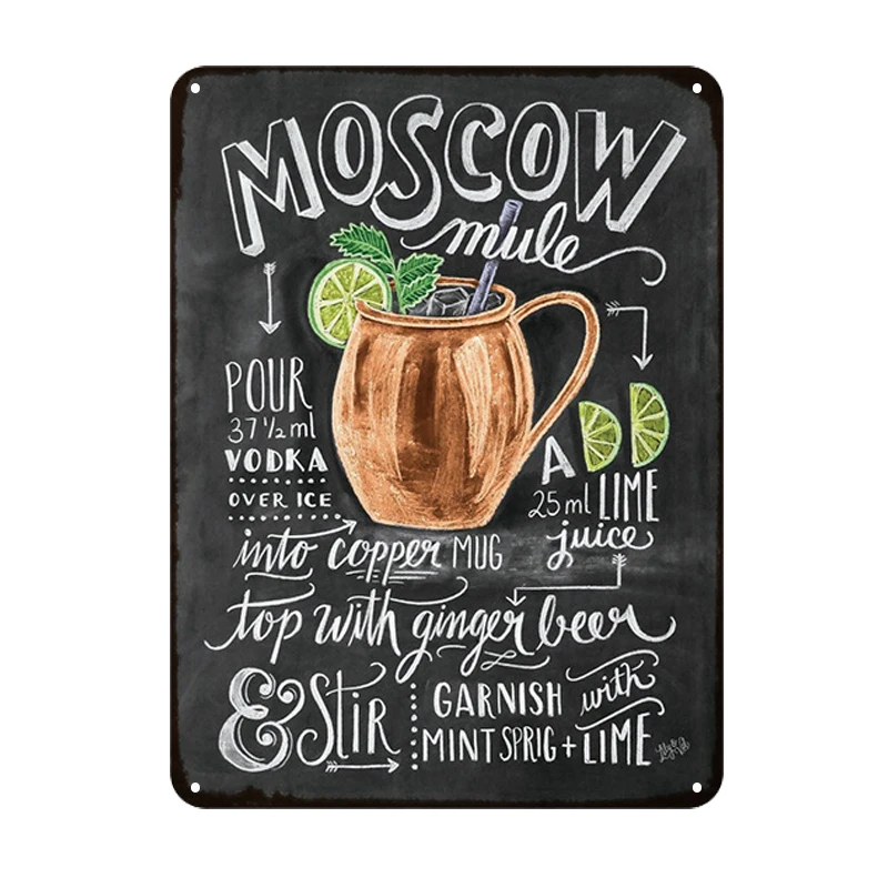 

Summer Time BEER Retro Metal Tin Signs Mojito Cocktail Plaque Vintage Poster Bar Pub Art Stickers Wall Decor 20x30cm Neon Signs