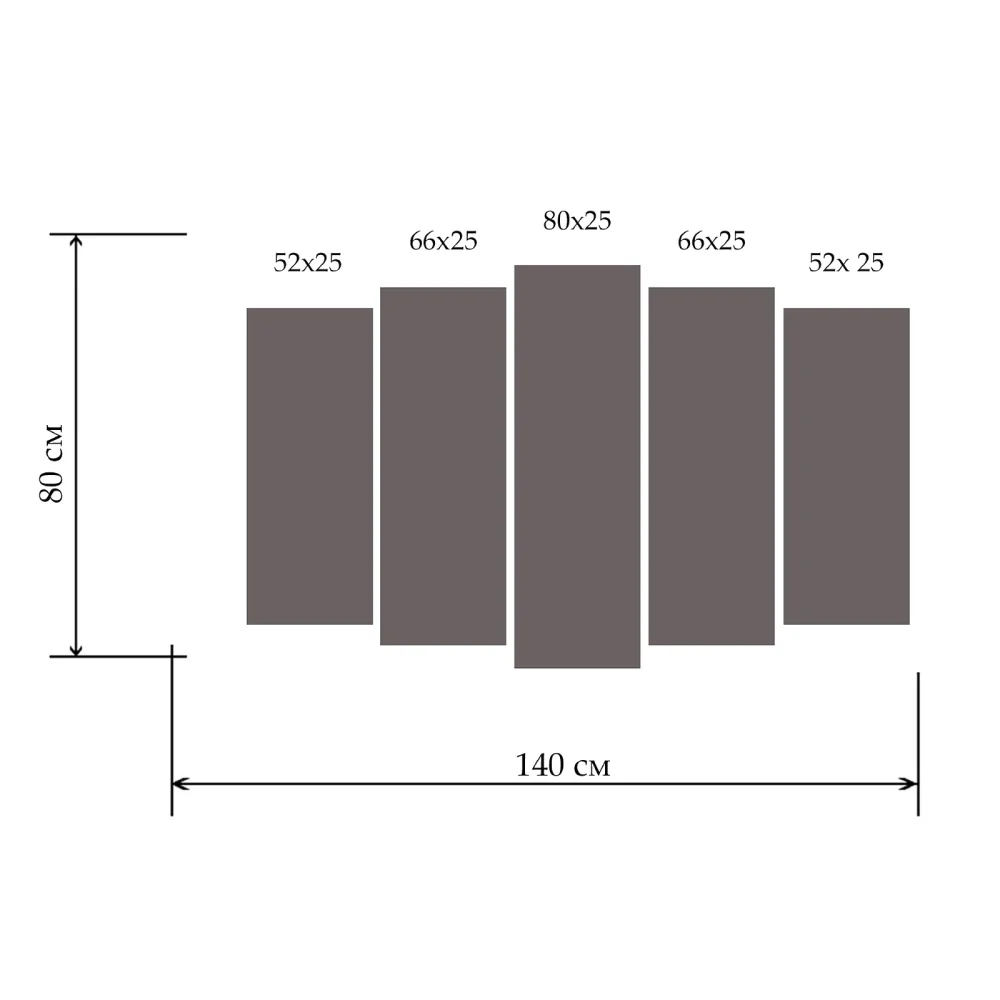 Модуль Дом Модульная картина для интерьера / Картина на стену &quotМорская волна&quot