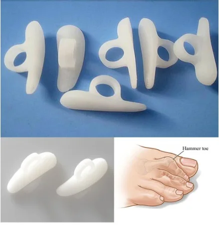 Бесплатная доставка 20 пар колец для пальцев ног молоткообразный молоток крест