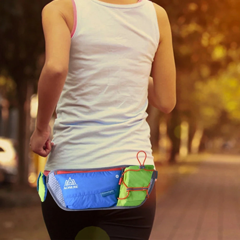 AONIJIE Sports Waist Pack Women Men Running Belt Waist Bag Ultralight Waterproof Jogging Gym Fanny Pack Cycling Phone Bag Pouch