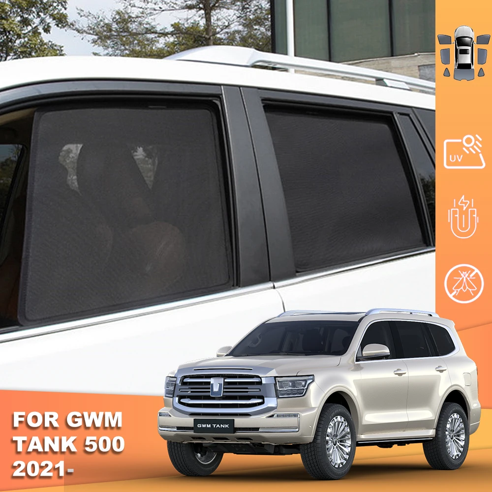 Для GWM Wey tank 500 2022 2023 2024 магнитный автомобильный солнцезащитный козырек переднее