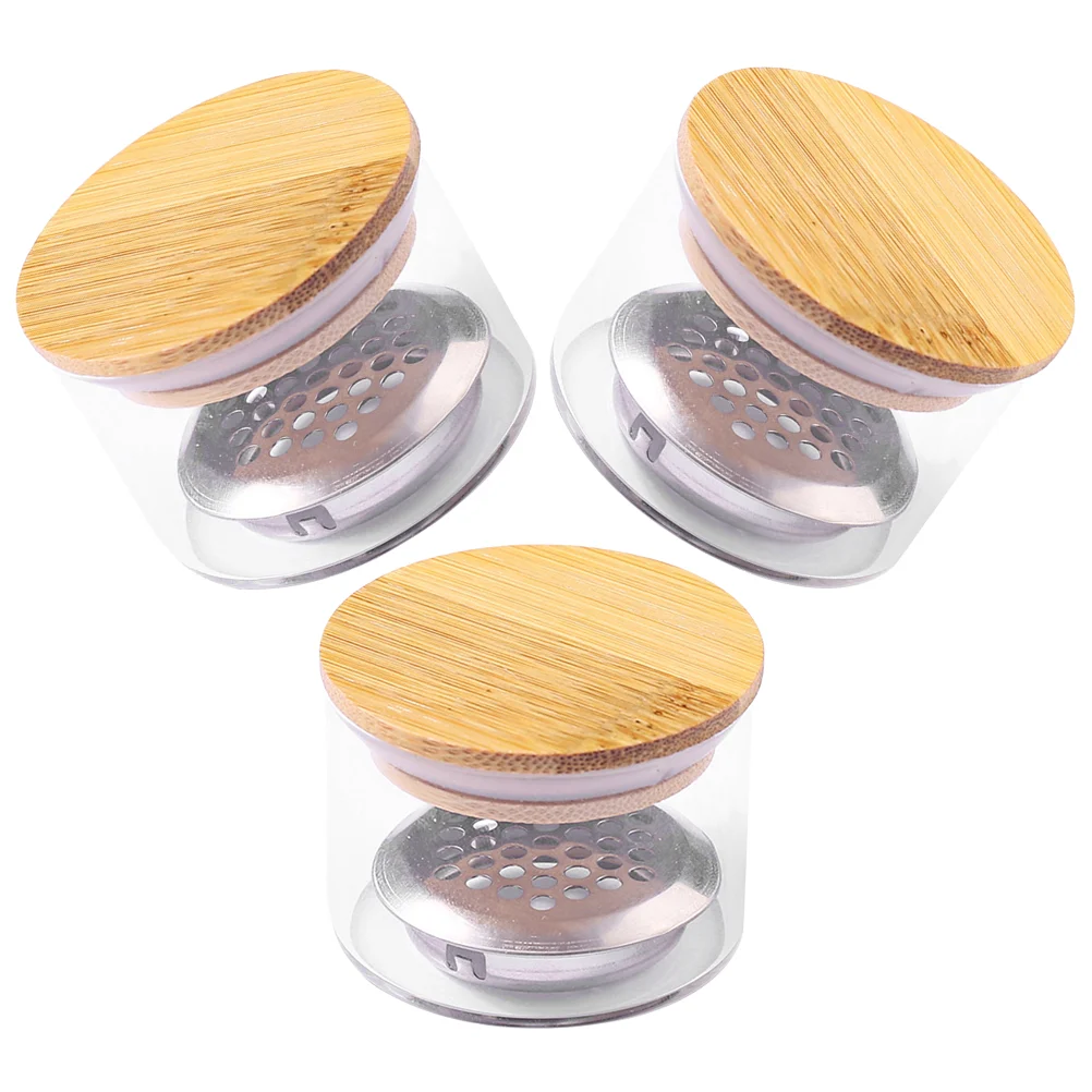 

3 Pcs Acrylic Nail Tools Dish Cups Manicure Glass Sequins Liquid Holder Powder Nails