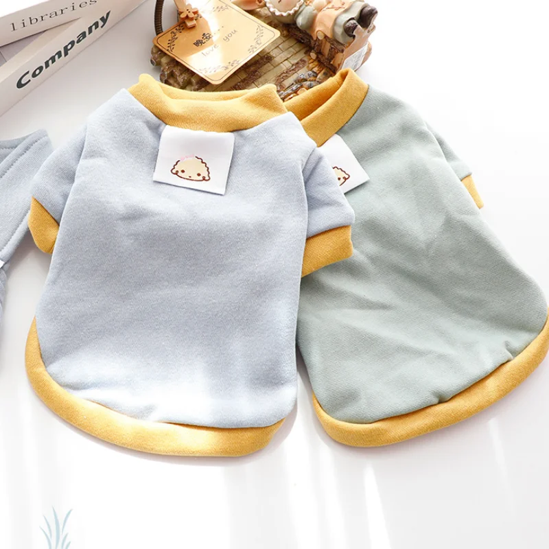 

Одежда для домашних животных, толстовки с капюшоном для собак, шарф, одежда для кошек, маленькая Милая зимняя зеленая модная одежда для маль...