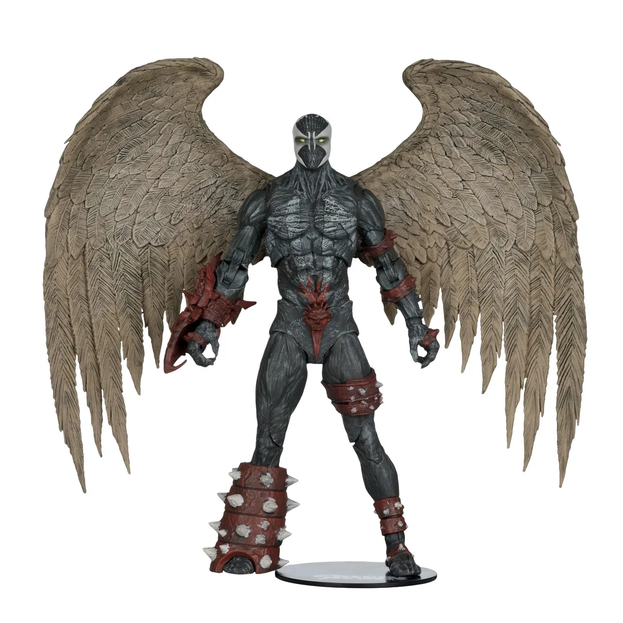 Фото Фигурка Mcfarlane Toys Wings Of Redemption Spawn 7 дюймов, модель Wv9 Spawn, коллекционная кукла, гаражный набор для сборки №2