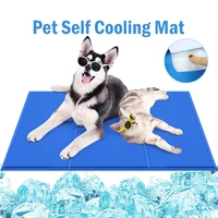 pet summer cold gel pad dog ice cream soft self cooling mat cool down pet ice pad mattress cool mat bed cat cama para cachorro