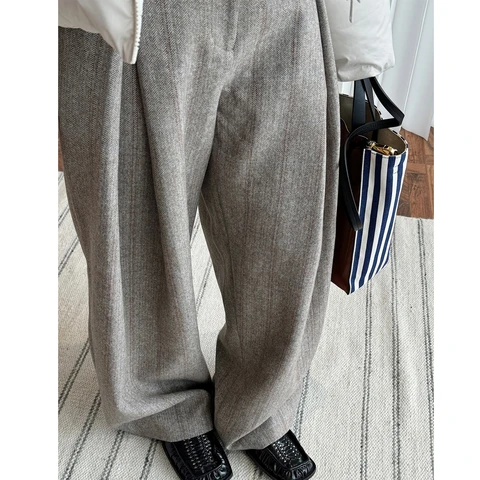 Sherhure женские шерстяные брюки