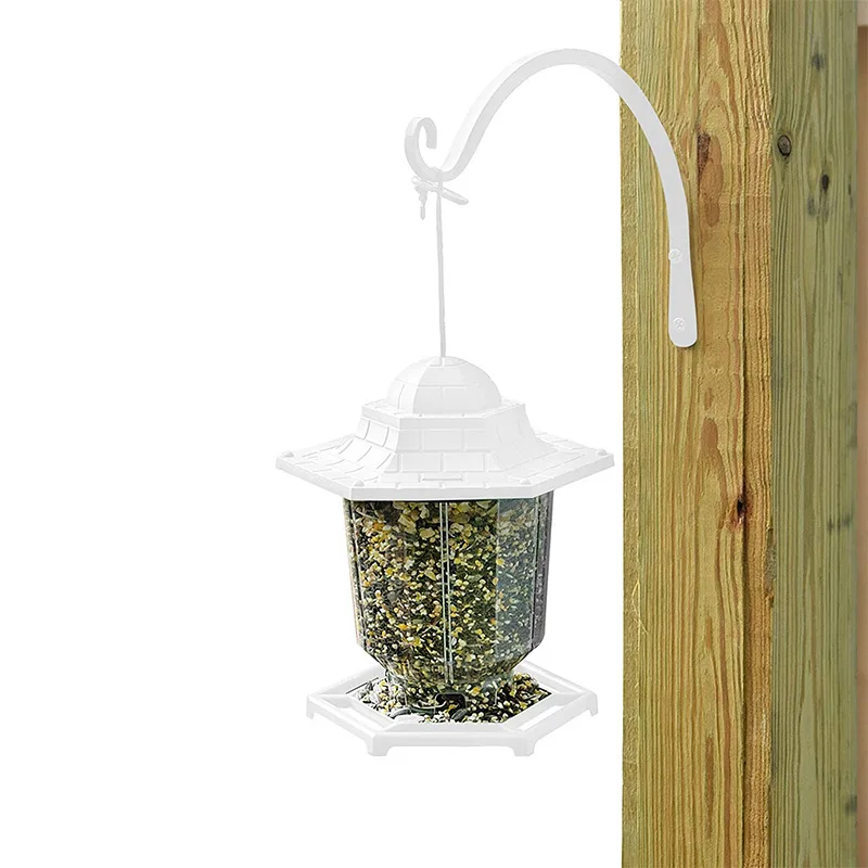 

8-inch Flower Basket Hanging Basket Decoration, Outdoor Indoor Wall Hanging Bracket, Chain Planting Basket Hook