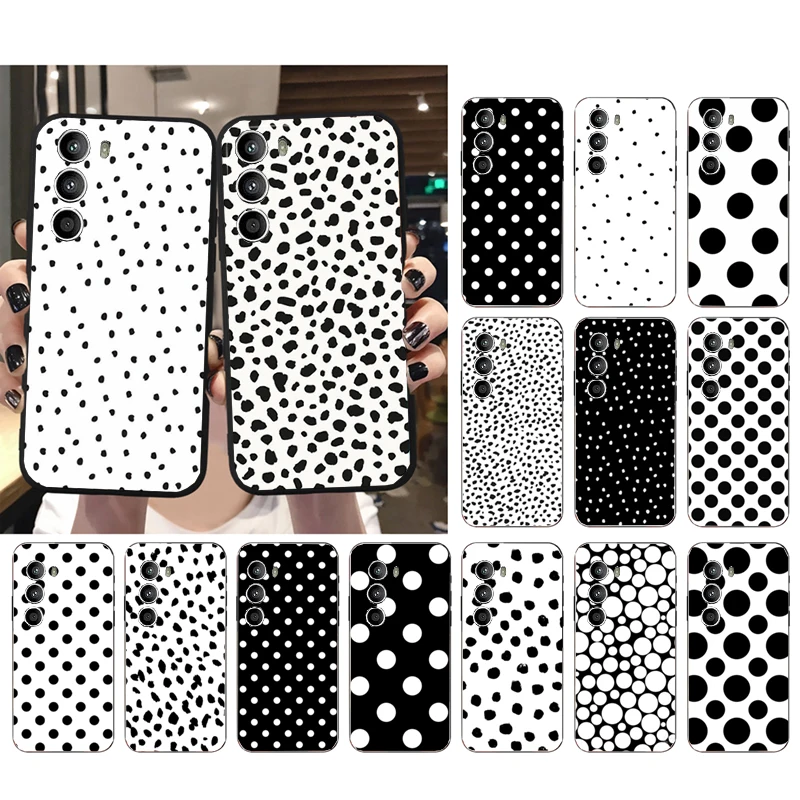 

Case for Motorola G72 G13 G32 G53 G51 G71 G31 G41 G22 G60 G52 G200 GStylus G30 G10 G20 G50 G Pure Polka Dot Leopard