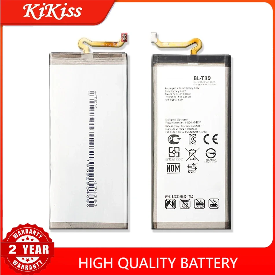 Фото Высококачественный аккумулятор BL-T39 для LG G7 G7 + G7ThinQ LM G710 ThinQ Q7 + LMQ610 BL T39 батареи + бесплатный инструмент №1