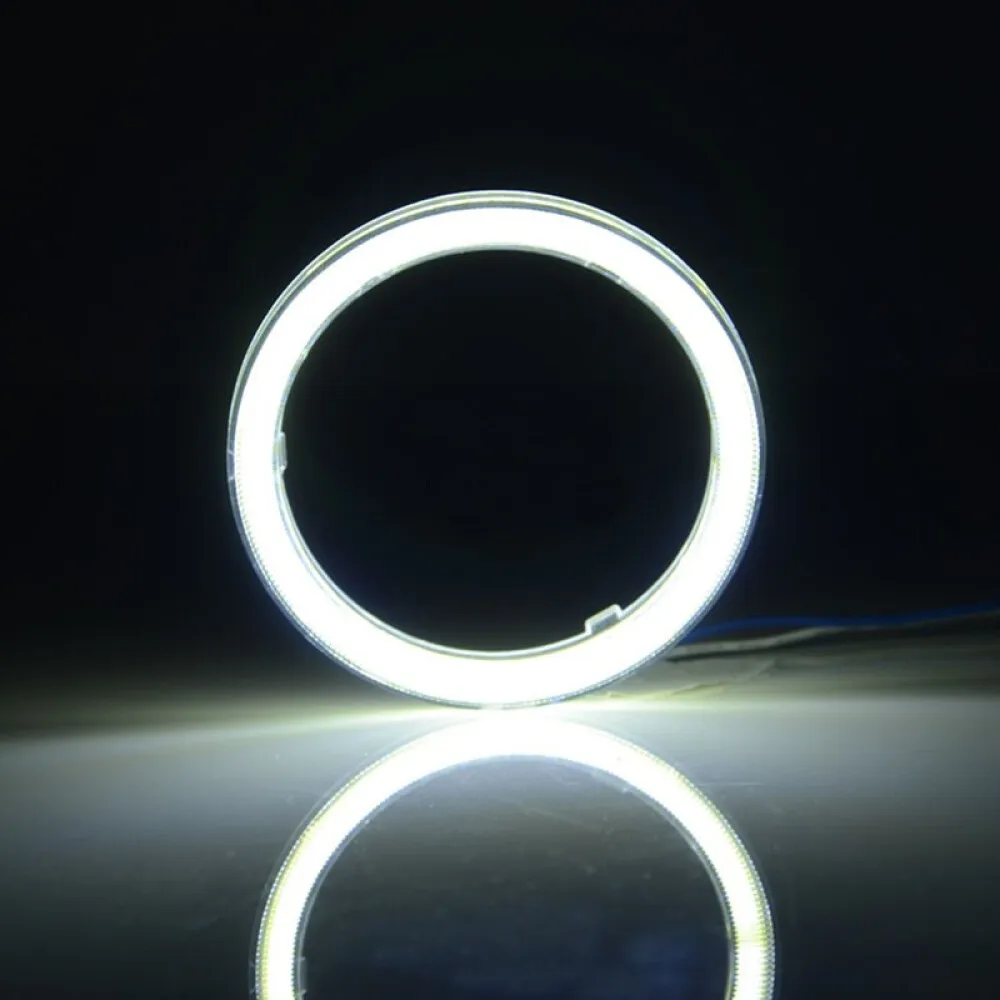 

Набор Из 2X COB Angel Eyes Halo Rings 60MM-120MM Размеры 12V Мотоциклетные Противотуманные Фары Светодиодные Лампы Дневного С...