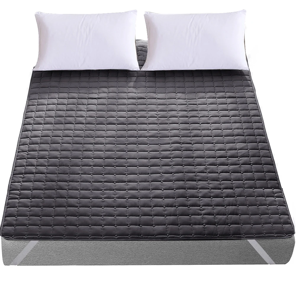 

King Covers Cover Mattress Mattress Textile Washable Elastic With 2022 Modern Quilted Breathable Protector Plain Bed Band