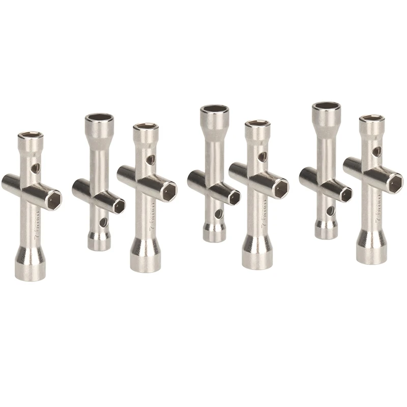 

7 шт. 6-точечный мини-крестовой гаечный ключ M2/M2.5/M3/M4 гаечный инструмент