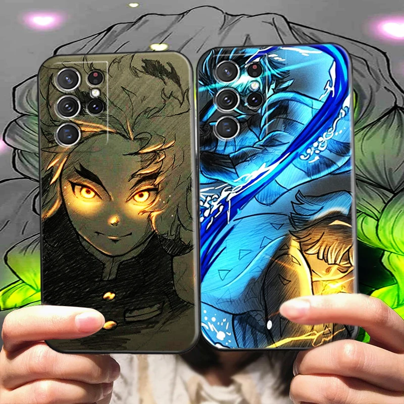 

Demon Slayer Phone Case For Samsung S10 LiteSamsung S10 5G S21 Plus S8 S20 FE S10 S10E S22 Ultra LiteS10 5G S9 Lite V5iu