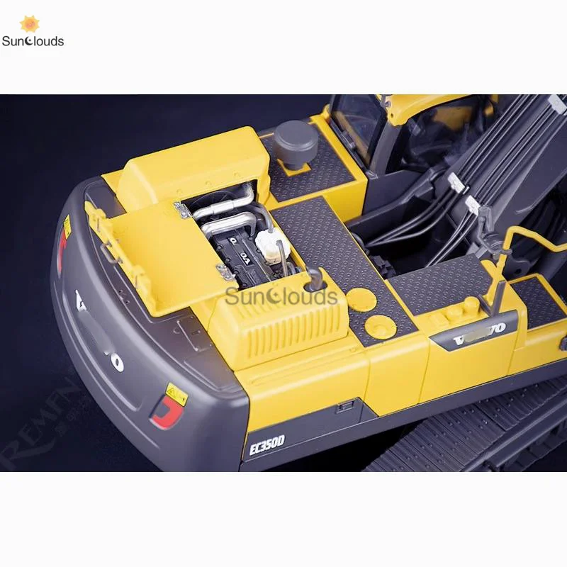 Игрушечная модель экскаватора масштаб 1:32 VOL EC350D EC300E литой под давлением