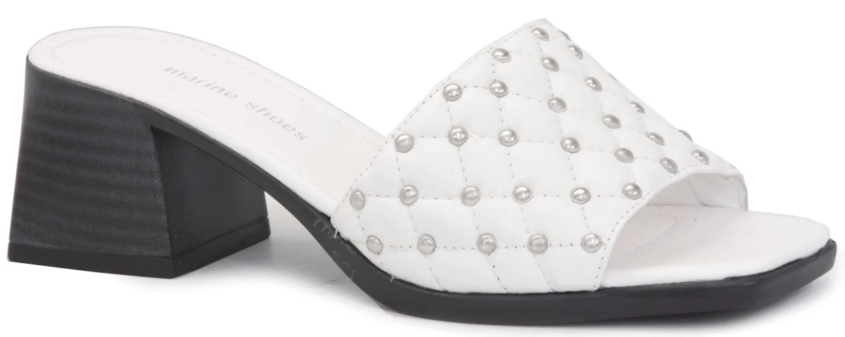 

Gedikpasalı Mrn 461 White 2021 Summer Season Women 'S Slippers Real Cow Leather Orthopedic Comfort Daily Use Elevator Light Breathable