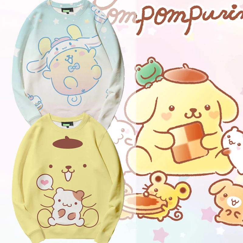 Осенний пудинг собака свитер с круглым вырезом для девочек Новинка 2023 фирменная