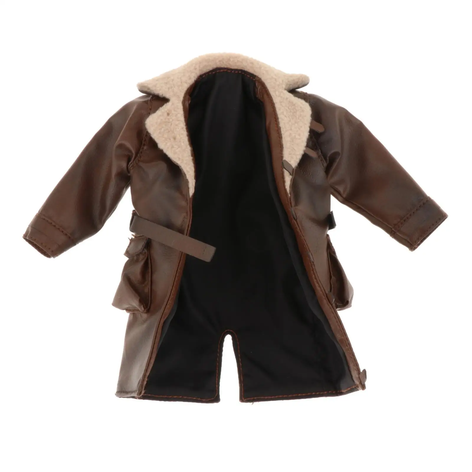 

1/12 Scale Figure Wired Trench Coat Miniature Soldier Costume Male Figure Coat Costume