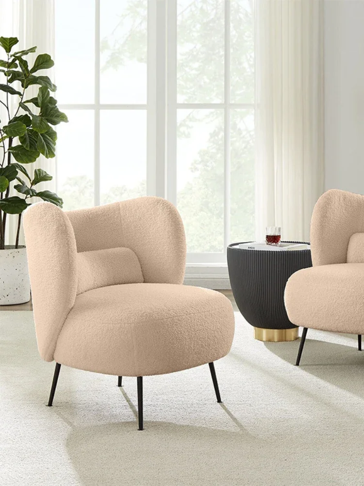 1 скандинавская ткань для гостиной небольшой квартиры красота отеля бархатная