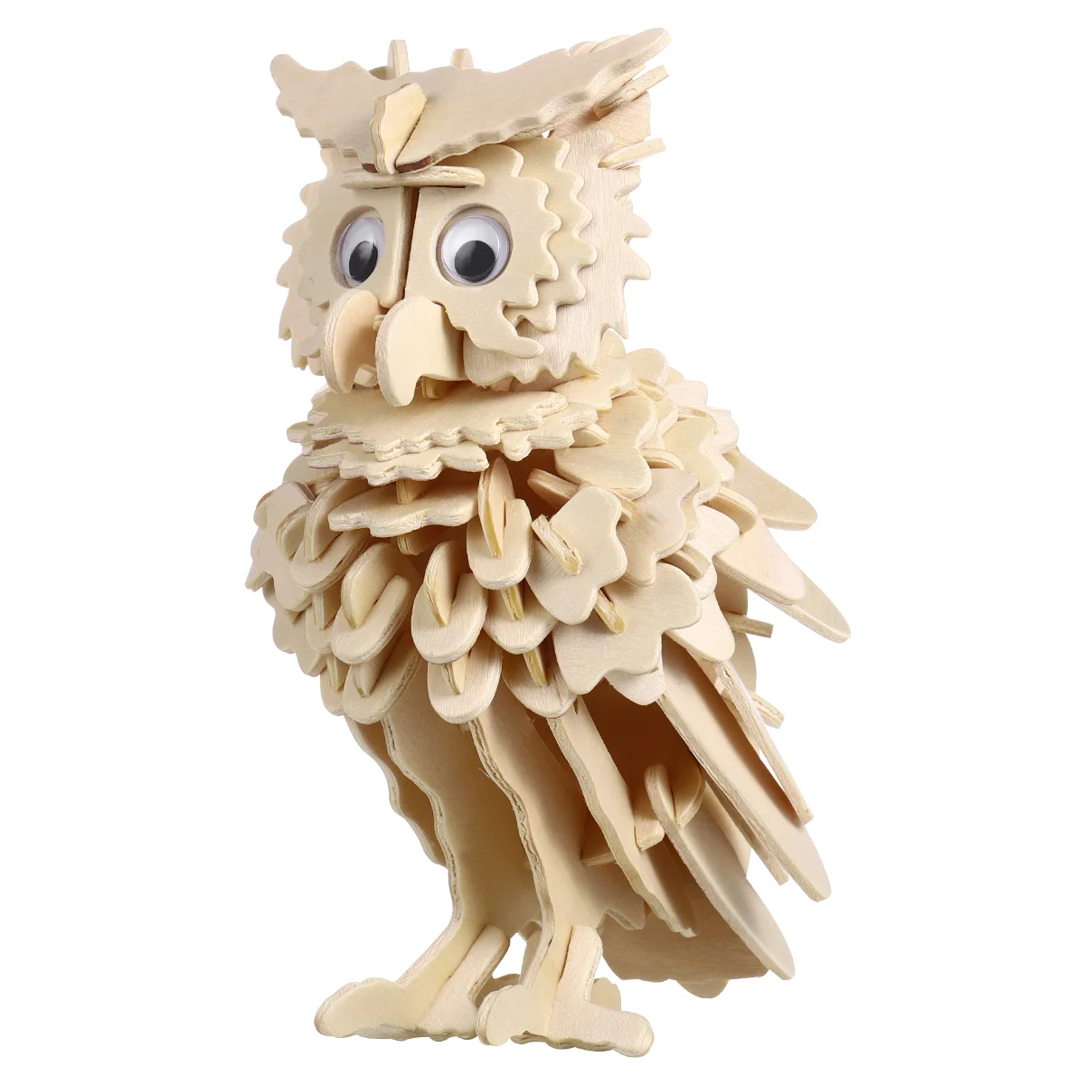 

Model Educational Puzzles Wooden Toys Three-dimensional 3d Adults Owl Adukt