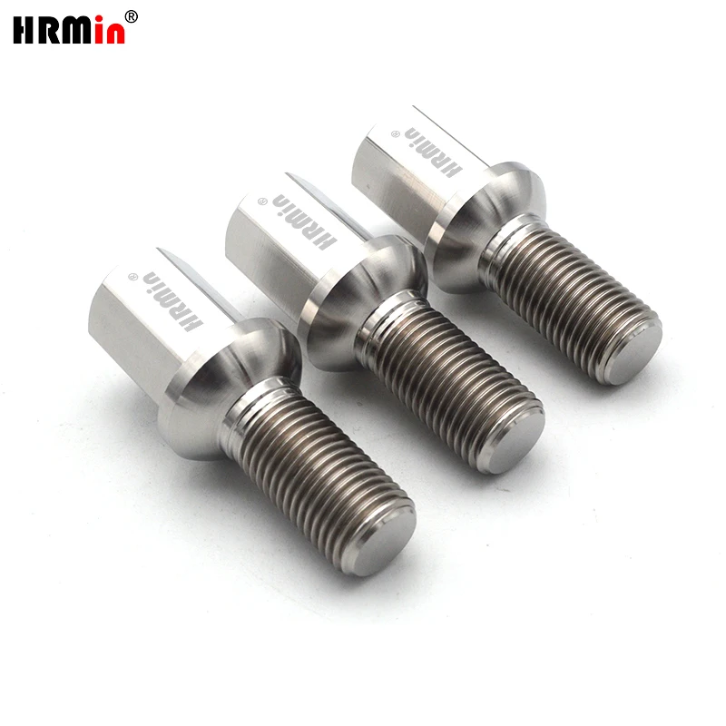 HRMin Высокое качество 20 шт. M14 * 1 5 мм 28/35 длиной Gr.5 титановое шаровое сиденье длинная