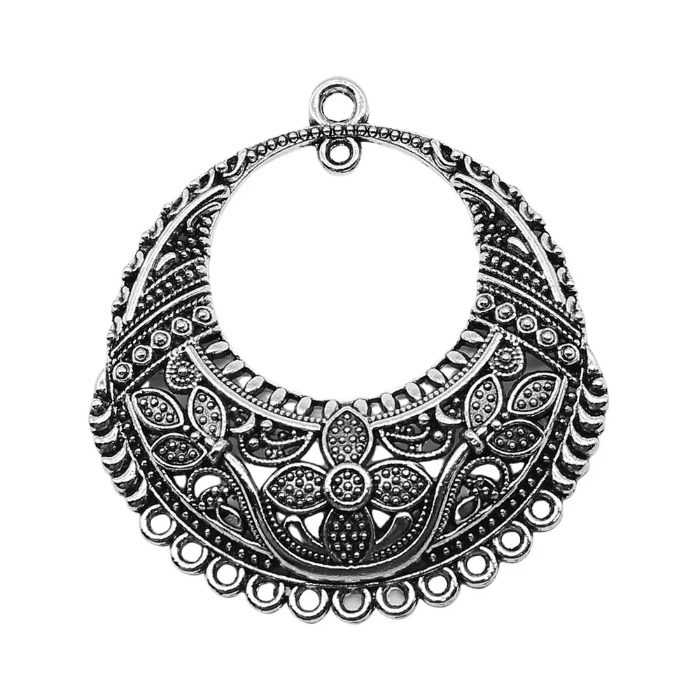 

Large Circular Earring Connector Components Jewellery Making Supplies Art Crafts Diy Make Accessories