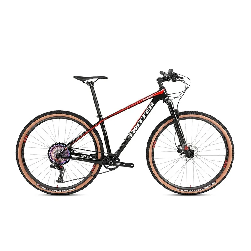 

TWITTER STOM2.0 bicicleta RS-13Speed small set of oil brake ultralight carbon fiber mountain bike29inch off-road mountainbicycle