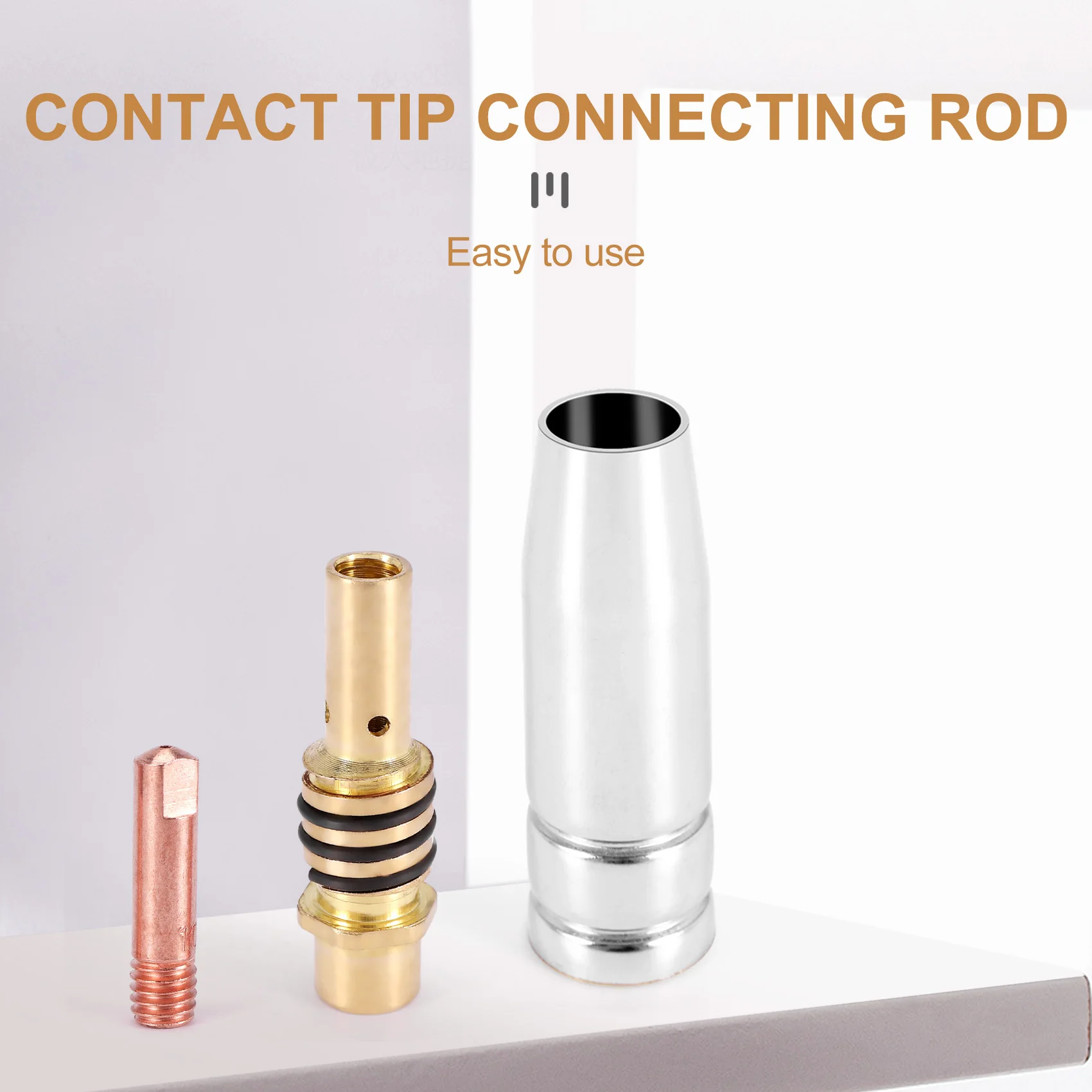 11 шт./компл. сварочное сопло Mig держатель сопла для сварочной горелки контактные